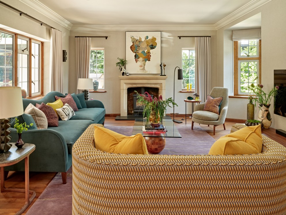 Popcorn and Pool | Living Room | Interior Designers